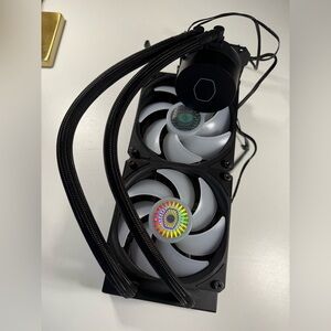 Cooler Master MasterLiquid ML240L V2 RGB 240mm AiO Liquid CPU Cooler. Tested.